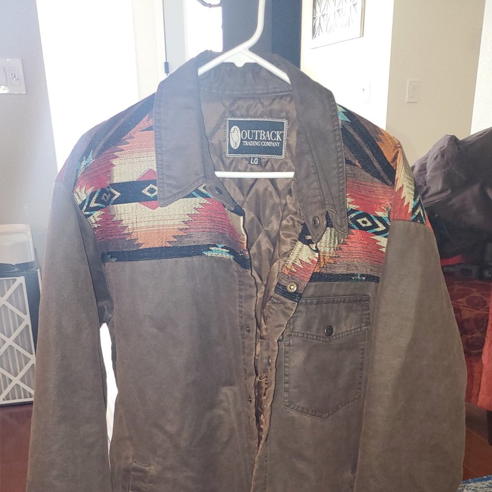 Outback Trading Co leather jacket